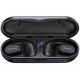 Awei T69 Air Conduction Bluetooth Handsfree Ακουστικά με Θήκη Φόρτισης Μαύρα