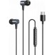 Awei TC-2 In-ear Handsfree με Βύσμα USB-C Γκρι