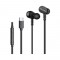 Awei TC-7 In-ear Handsfree με Βύσμα USB-C Μαύρο