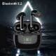 Awei TWS TA8 Earbud Bluetooth Handsfree Ακουστικά με Θήκη Φόρτισης Μαύρα