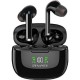 Awei TWS TA8 Earbud Bluetooth Handsfree Ακουστικά με Θήκη Φόρτισης Μαύρα