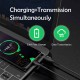 Awei USB 2.0 Cable USB-C type-c male - USB-A male Μαύρο 1m (CL-115T)