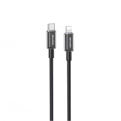 Awei USB-C to Lightning Cable 30W Μαύρο 1m (CL-148L) Awei USB-C to Lightning Cable 30W Μαύρο 1m (CL-148L)