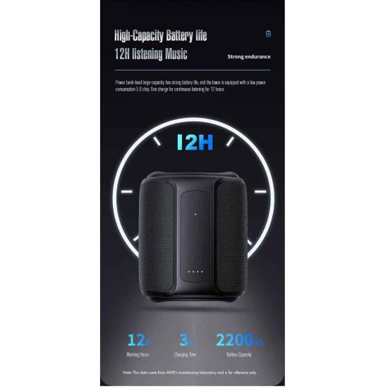 Awei Y310 Αδιάβροχο Ηχείο Bluetooth 10W με Διάρκεια Μπαταρίας έως 12 ώρες Μαύρο Awei Y310 Αδιάβροχο Ηχείο Bluetooth 10W με Διάρκεια Μπαταρίας έως 12 ώρες Μαύρο