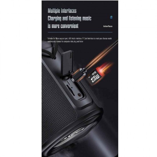 Awei Y310 Αδιάβροχο Ηχείο Bluetooth 10W με Διάρκεια Μπαταρίας έως 12 ώρες Μαύρο Awei Y310 Αδιάβροχο Ηχείο Bluetooth 10W με Διάρκεια Μπαταρίας έως 12 ώρες Μαύρο