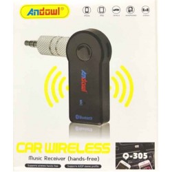 Bluetooth Αυτοκινήτου Q-305 Andowl για το Ηχοσύστημα (AUX / Audio Receiver) Bluetooth Αυτοκινήτου Q-305 Andowl για το Ηχοσύστημα (AUX / Audio Receiver)