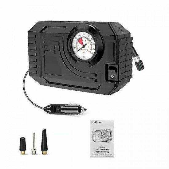 Carsun Τρόμπα Αυτοκινήτου 150PSI με Καλώδιο Αναπτήρα 12V Carsun Τρόμπα Αυτοκινήτου 150PSI με Καλώδιο Αναπτήρα 12V