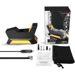 Carsun Τρόμπα Αυτοκινήτου 150PSI με Καλώδιο Αναπτήρα 12V, Φακό, Οθόνη LED για Ρύθμιση & Προβολή Πίεσης Carsun Τρόμπα Αυτοκινήτου 150PSI με Καλώδιο Αναπτήρα 12V, Φακό, Οθόνη LED για Ρύθμιση & Προβολή Πίεσης