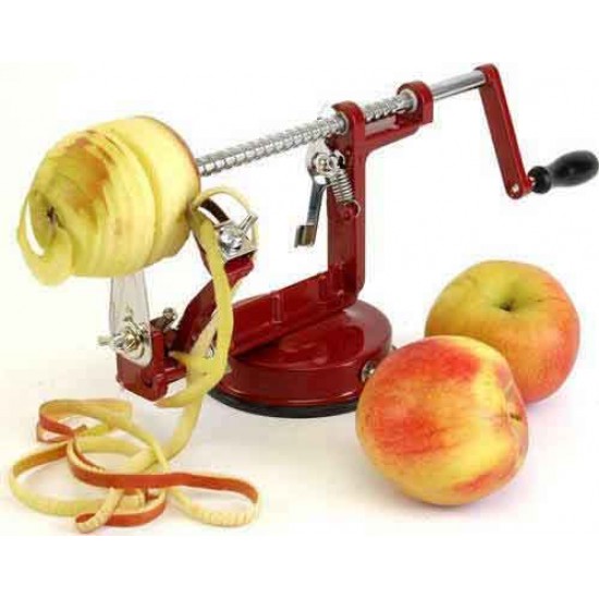 Corer And Slicer Αποφλοιωτής/Καθαριστής Μήλου από Ανοξείδωτο Ατσάλι Corer And Slicer Αποφλοιωτής/Καθαριστής Μήλου από Ανοξείδωτο Ατσάλι