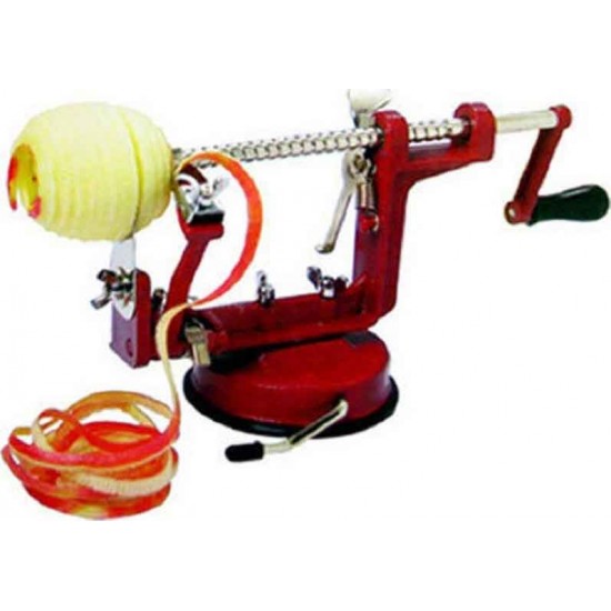 Corer And Slicer Αποφλοιωτής/Καθαριστής Μήλου από Ανοξείδωτο Ατσάλι Corer And Slicer Αποφλοιωτής/Καθαριστής Μήλου από Ανοξείδωτο Ατσάλι