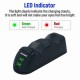 Dobe Charging Dock Βάση Φόρτισης για 2 χειριστήρια PS4 με φωτισμό LED Μαύρη Dobe Charging Dock Βάση Φόρτισης για 2 χειριστήρια PS4 με φωτισμό LED Μαύρη