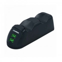 Dobe Charging Dock Βάση Φόρτισης για 2 χειριστήρια PS4 με φωτισμό LED Μαύρη Dobe Charging Dock Βάση Φόρτισης για 2 χειριστήρια PS4 με φωτισμό LED Μαύρη