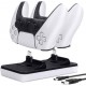 Dobe Charging Dock Βάση Φόρτισης για 2 χειριστήρια PS5 Λευκή Dobe Charging Dock Βάση Φόρτισης για 2 χειριστήρια PS5 Λευκή