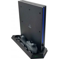 Dobe PS4 / Slim Charging & Cooling Stand Βάση Φόρτισης για 2 χειριστήρια PS4 Μαύρη Dobe PS4 / Slim Charging & Cooling Stand Βάση Φόρτισης για 2 χειριστήρια PS4 Μαύρη