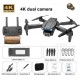 E99 K3 Drone WiFi 2.4 GHz με 2K Κάμερα και Χειριστήριο, Συμβατό με Smartphone σε Μαύρο Χρώμα E99 K3 Drone WiFi 2.4 GHz με 2K Κάμερα και Χειριστήριο, Συμβατό με Smartphone σε Μαύρο Χρώμα