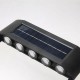 Επιτοίχιο ηλιακό φωτιστικό 10LED IP65 με αισθητήρα φωτός 1 τμχ