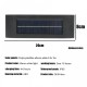 Επιτοίχιο ηλιακό φωτιστικό 10LED IP65 με αισθητήρα φωτός 1 τμχ