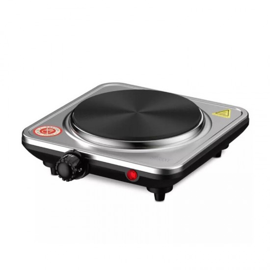 Επιτραπέζια μονή εστία εμαγιέ 1000W Inox Sokany SK-5101