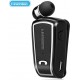 Fineblue F-V3 In-ear Bluetooth Handsfree Ακουστικό Πέτου Μαύρο