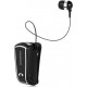 Fineblue F-V3 In-ear Bluetooth Handsfree Ακουστικό Πέτου Μαύρο
