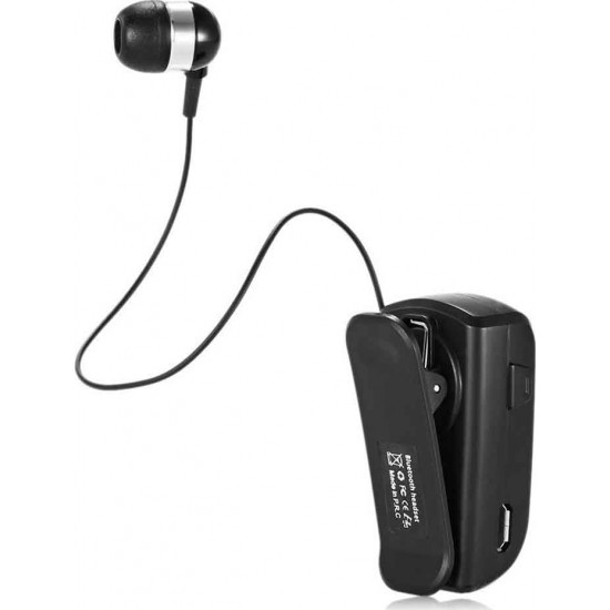 Fineblue F-V3 In-ear Bluetooth Handsfree Ακουστικό Πέτου Μαύρο