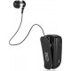 Fineblue F-V3 In-ear Bluetooth Handsfree Ακουστικό Πέτου Μαύρο