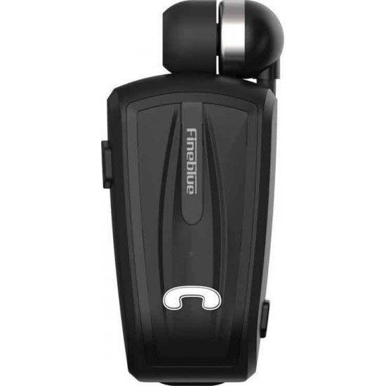 Fineblue F-V6 In-ear Bluetooth Handsfree Ακουστικό Πέτου Μαύρο