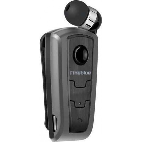Fineblue F910 In-ear Bluetooth Handsfree Ακουστικό Γκρι