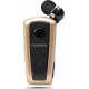 Fineblue F910 In-ear Bluetooth Handsfree Ακουστικό Χρυσό