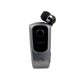 Fineblue F920 In-ear Bluetooth Handsfree Ακουστικό Πέτου Γκρι