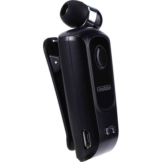 Fineblue F920 In-ear Bluetooth Handsfree Ακουστικό Πέτου Μαύρο