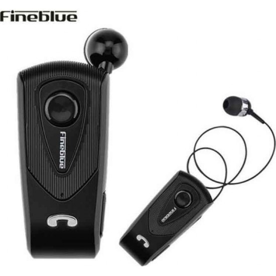 Fineblue F930 In-ear Bluetooth Handsfree Ακουστικό Πέτου Μαύρο