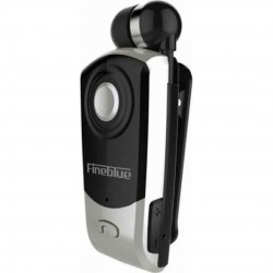 Fineblue F960 In-ear Bluetooth Handsfree Ακουστικό Πέτου Ασημί Fineblue F960 In-ear Bluetooth Handsfree Ακουστικό Πέτου Ασημί