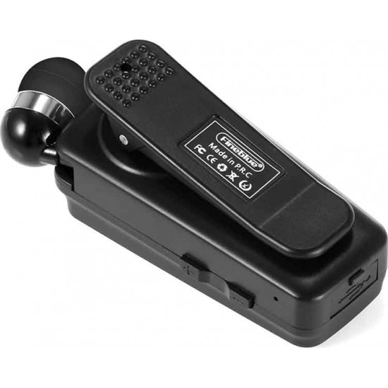 Fineblue F980 In-ear Bluetooth Handsfree Ακουστικό Πέτου Μαύρο