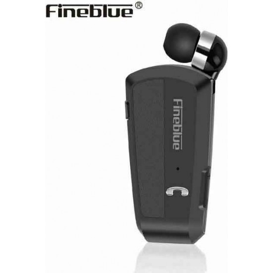 Fineblue F990 In-ear Bluetooth Handsfree Ακουστικό Πέτου Μαύρο