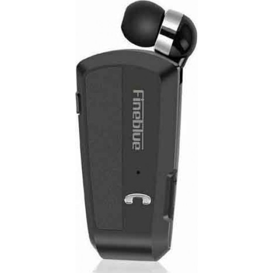 Fineblue F990 In-ear Bluetooth Handsfree Ακουστικό Πέτου Μαύρο