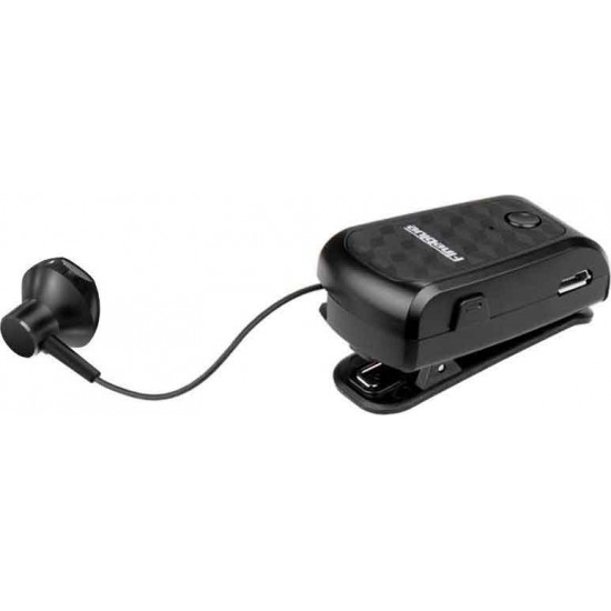 Fineblue FQ-10R PRO Earbud Bluetooth Handsfree Ακουστικό Πέτου Μαύρο