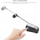 Fineblue FQ208 In-ear Bluetooth Handsfree Ακουστικό Πέτου Ασημί / Μαύρο