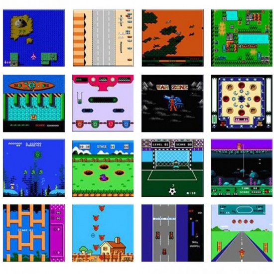 Φορητή Retro παιχνιδομηχανή με 240 Κλασικά παιχνίδια 8 Bit
