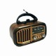 Golon RX618BT Retro Φορητό Ραδιόφωνο Επαναφορτιζόμενο με Bluetooth και USB Καφέ Golon RX618BT Retro Φορητό Ραδιόφωνο Επαναφορτιζόμενο με Bluetooth και USB Καφέ