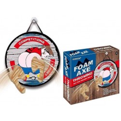 GOODLYSPORTS Παιχνίδι Εξάσκησης Πετάγματος Foam Axe Throwing GOODLYSPORTS Παιχνίδι Εξάσκησης Πετάγματος Foam Axe Throwing