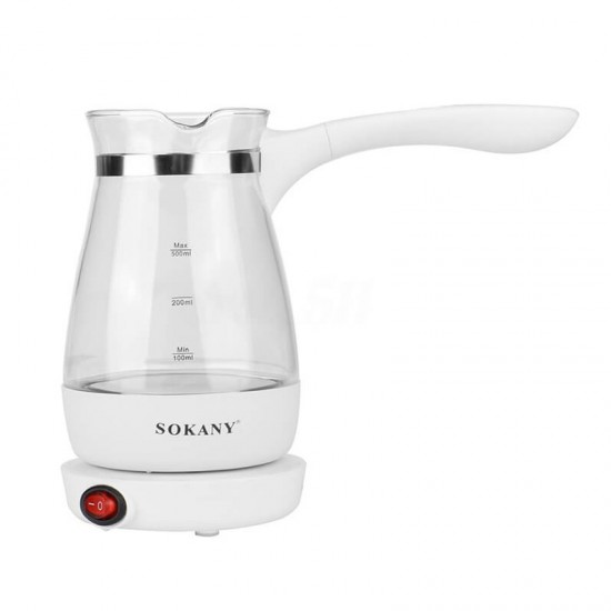 Ηλεκτρικό μπρίκι 600W Sokany YLW-607 Λευκό