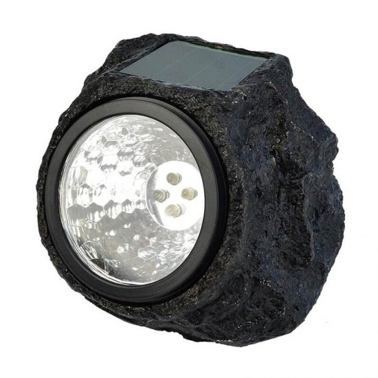 Ηλιακό φωτιστικό σε σχήμα πέτρας με 4 LED - Outdoor Soral Light