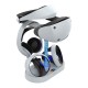 iPega Dual Charger Stand Βάση Φόρτισης για 2 χειριστήρια VR με φωτισμό LED Λευκή