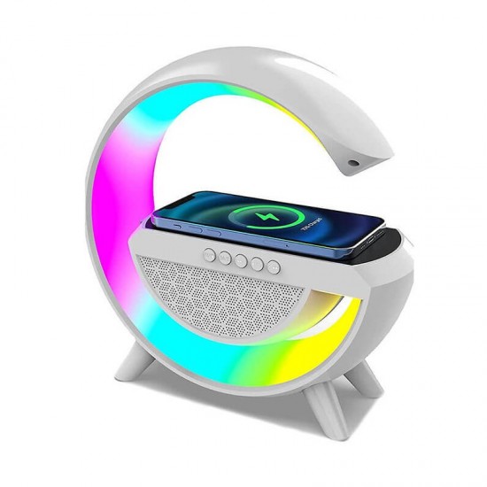 Ηχείο BT με RGB led φωτισμό και ασύρματο φορτιστή BT 2301