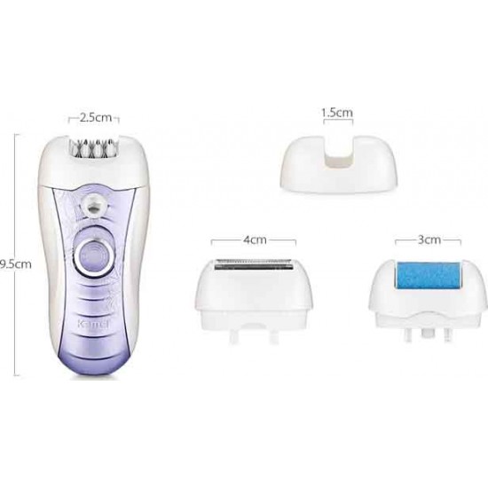 Kemei 3-in-1 Σετ Αποτρίχωσης Epilator για Σώμα & Μπικίνι KM-3012 Kemei 3-in-1 Σετ Αποτρίχωσης Epilator για Σώμα & Μπικίνι KM-3012