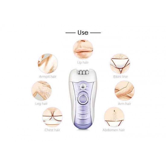 Kemei 3-in-1 Σετ Αποτρίχωσης Epilator για Σώμα & Μπικίνι KM-3012 Kemei 3-in-1 Σετ Αποτρίχωσης Epilator για Σώμα & Μπικίνι KM-3012
