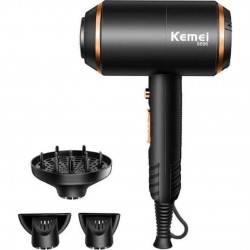 Kemei Ionic Επαγγελματικό Πιστολάκι Μαλλιών με Φυσούνα 4000W KM-8896 Kemei Ionic Επαγγελματικό Πιστολάκι Μαλλιών με Φυσούνα 4000W KM-8896