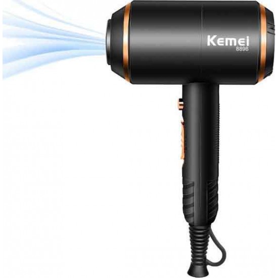 Kemei Ionic Επαγγελματικό Πιστολάκι Μαλλιών με Φυσούνα 4000W KM-8896 Kemei Ionic Επαγγελματικό Πιστολάκι Μαλλιών με Φυσούνα 4000W KM-8896