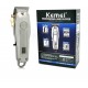 Kemei KM-1986Ζ+PG Επαναφορτιζόμενη Κουρευτική Μηχανή Ασημί
